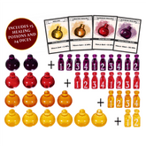 Healing Potion Markers & Dice - Set of 24 Dice & 15 Potions Tokens - Starbase 505